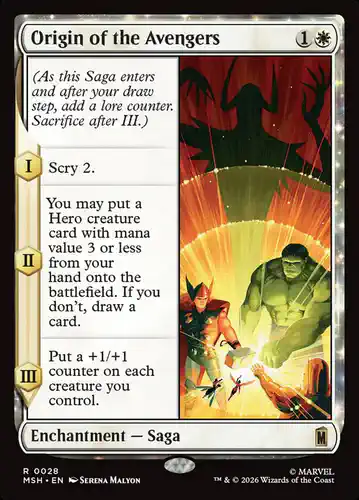 Origin of the Avengers - msh Spoiler