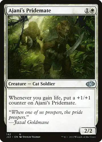 Ajani's Pridemate - j22 Spoiler