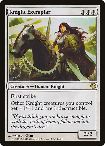 Knight Exemplar - ddg Spoiler