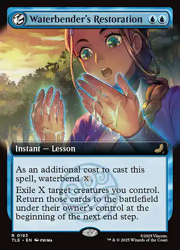 Waterbender's Restoration - tle Spoiler