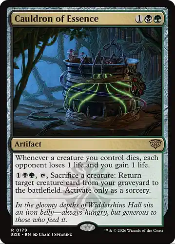 Cauldron of Essence - sos Spoiler