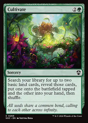 Cultivate - soc Spoiler