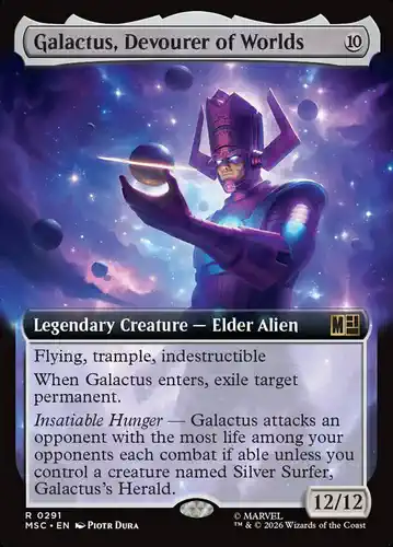 Galactus, Devourer of Worlds - msc Spoiler