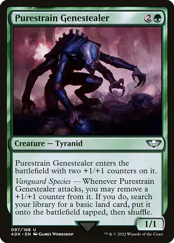 Purestrain Genestealer - 40k Spoiler