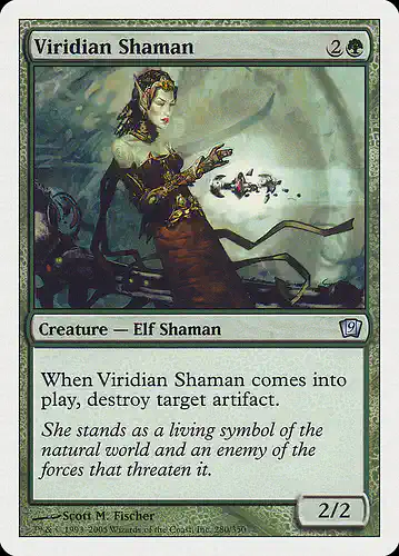 Viridian Shaman - 9ed Spoiler