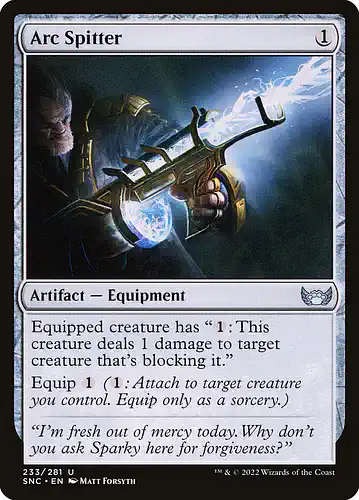 Arc Spitter - snc Spoiler
