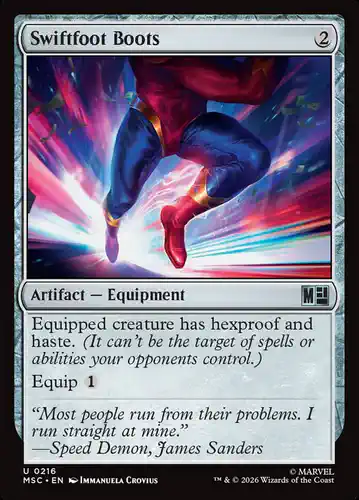 Swiftfoot Boots - msc Spoiler