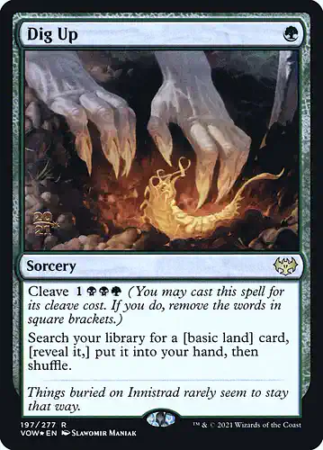 Dig Up - vow Spoiler