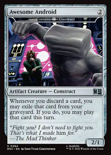 Containment Construct - msc Spoiler