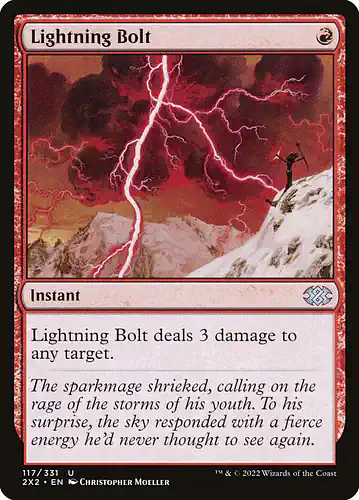 Lightning Bolt - 2x2 Spoiler