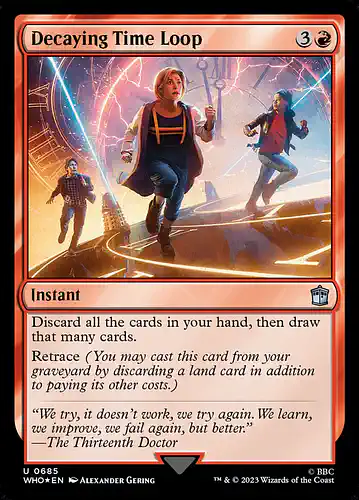 Decaying Time Loop - who Spoiler