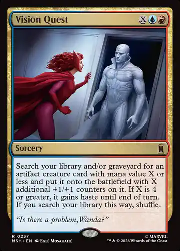 Vision Quest - msh Spoiler