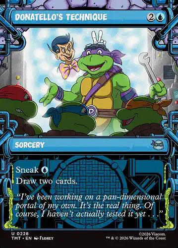Donatello's Technique - tmt Spoiler