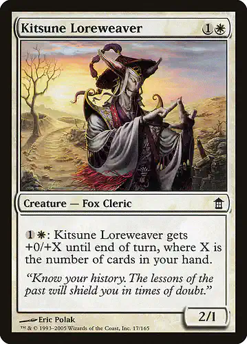 Kitsune Loreweaver - sok Spoiler
