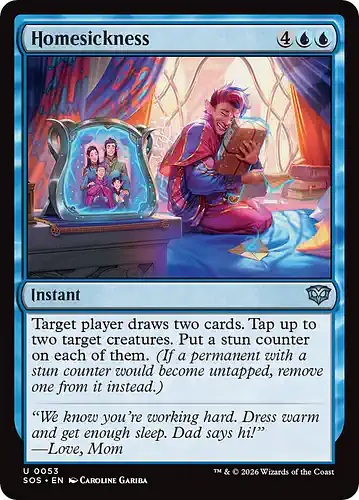 Homesickness - sos Spoiler