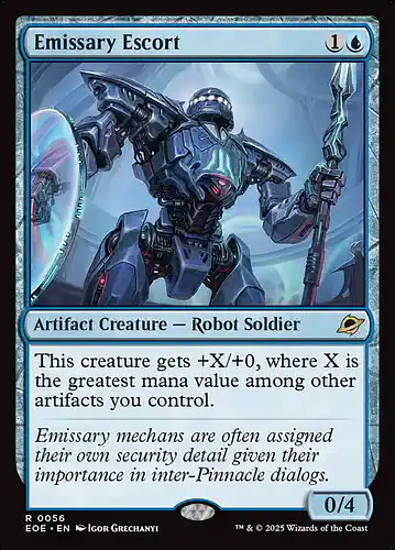 Emissary Escort - eoe Spoiler