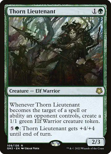 Thorn Lieutenant - gn3 Spoiler