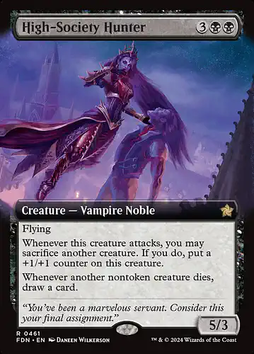 High-Society Hunter - fdn Spoiler