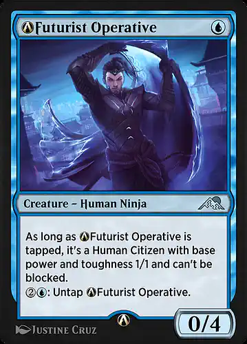 A-Futurist Operative - neo Spoiler