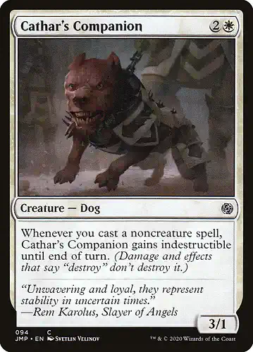 Cathar's Companion - jmp Spoiler