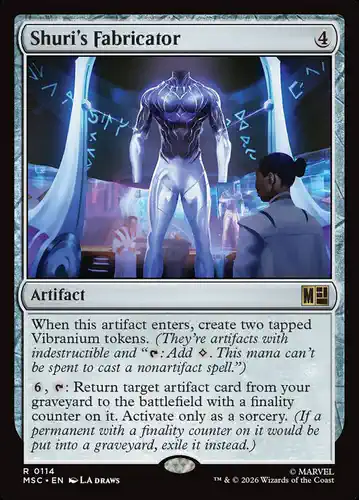 Shuri's Fabricator - msc Spoiler