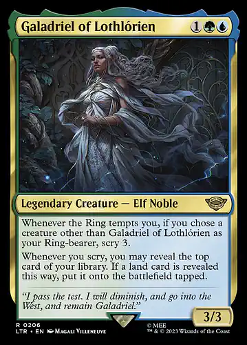 Galadriel of Lothlórien - ltr Spoiler
