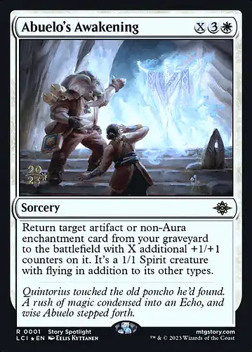 Abuelo's Awakening - lci Spoiler