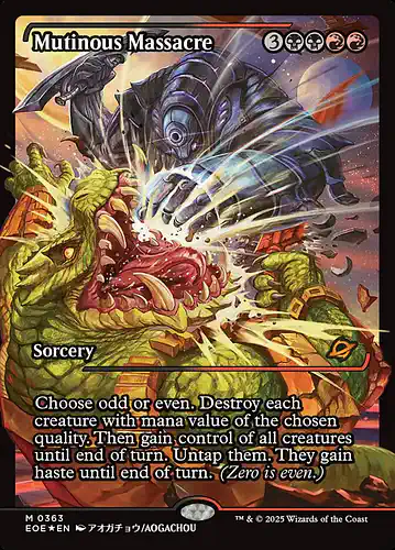 Mutinous Massacre - eoe Spoiler