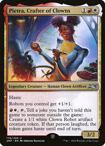 Pietra, Crafter of Clowns - unf Spoiler