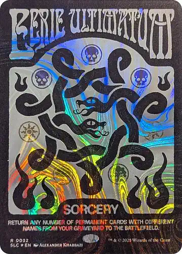 Eerie Ultimatum - slc Spoiler