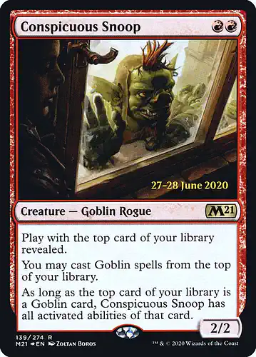 Conspicuous Snoop - m21 Spoiler