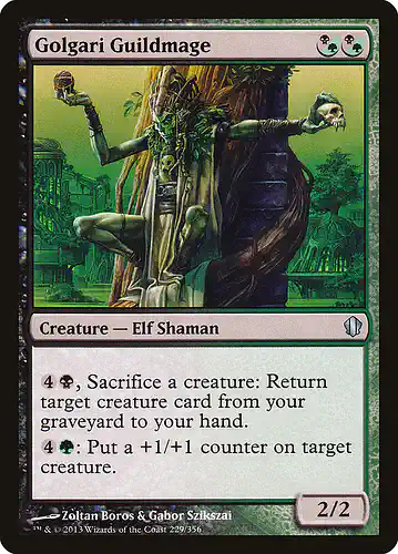 Golgari Guildmage - c13 Spoiler