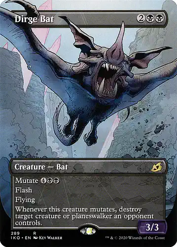 Dirge Bat - iko Spoiler