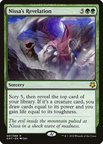 Nissa's Revelation - gnt Spoiler