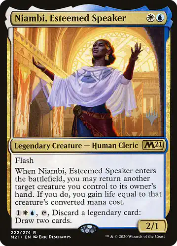 Niambi, Esteemed Speaker - m21 Spoiler