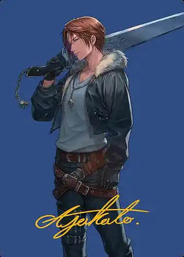 Squall, SeeD Mercenary - fin Spoiler