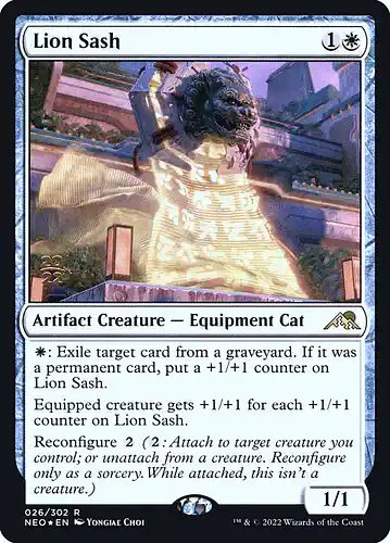 Lion Sash - neo Spoiler