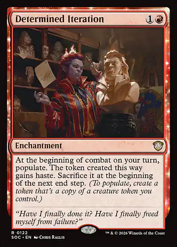 Determined Iteration - soc Spoiler