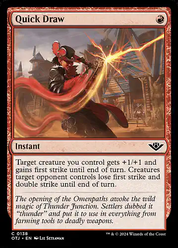 Quick Draw - otj Spoiler