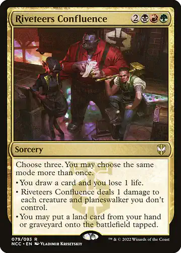 Riveteers Confluence - ncc Spoiler