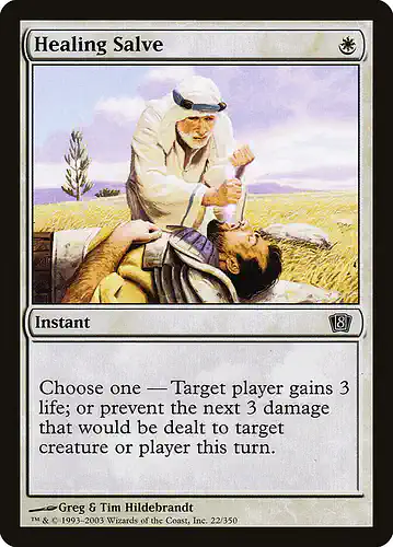 Healing Salve - 8ed Spoiler