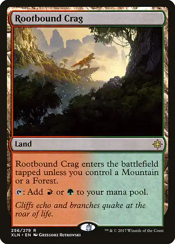 Rootbound Crag - xln Spoiler