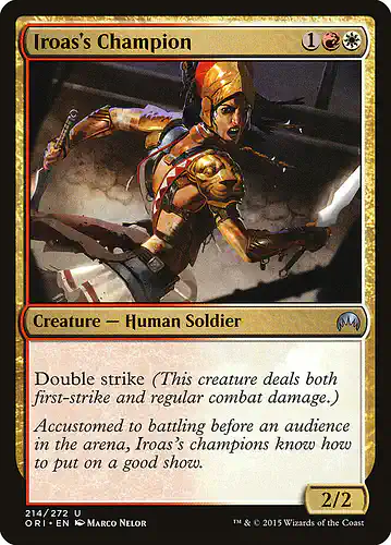 Iroas's Champion - ori Spoiler