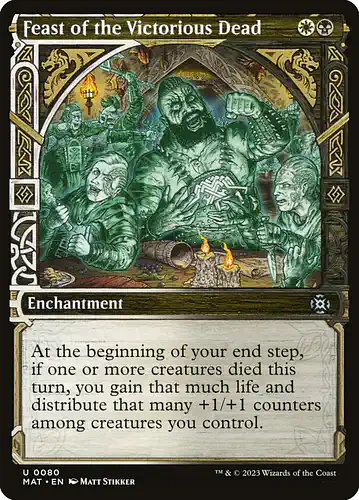 Feast of the Victorious Dead - mat Spoiler