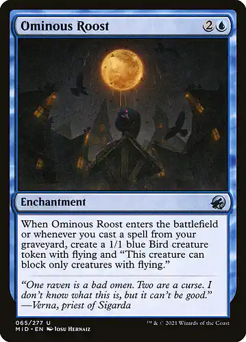 Ominous Roost - mid Spoiler