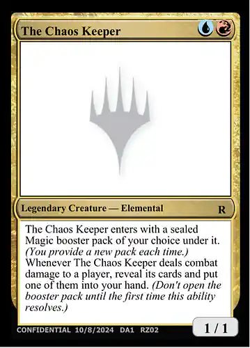The Chaos Keeper - unk Spoiler