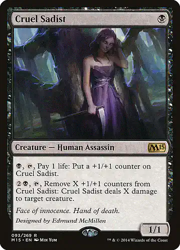Cruel Sadist - m15 Spoiler