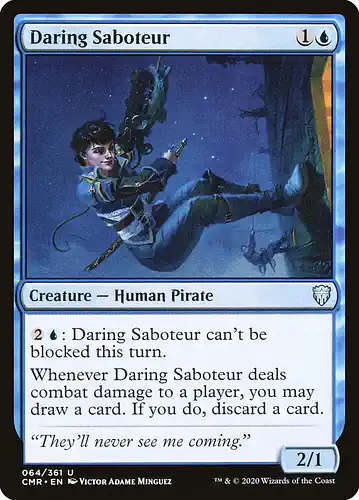 Daring Saboteur - cmr Spoiler
