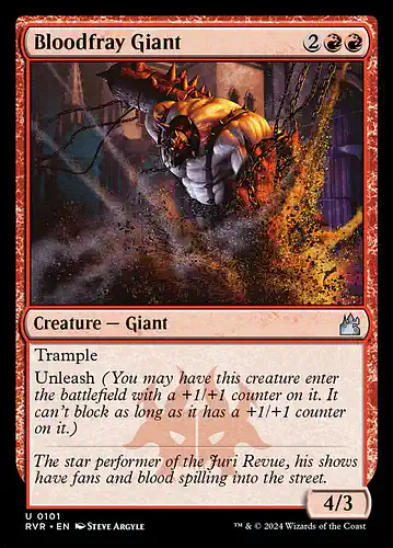 Bloodfray Giant - rvr Spoiler
