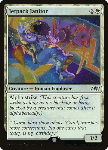 Jetpack Janitor - unf Spoiler
